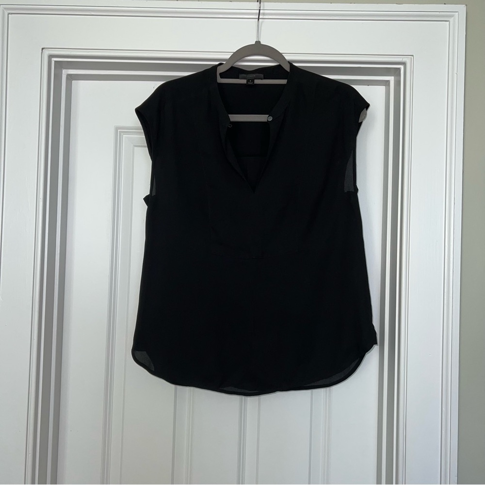 Jcrew black womens blouse